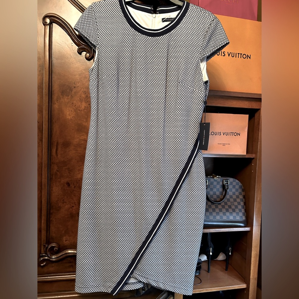 NWT Tommy Hilfiger Asymmetrical Sheath Dress